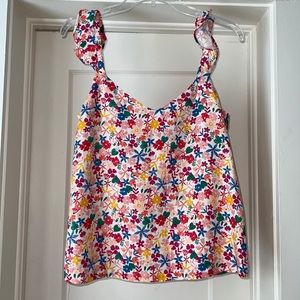 Colorful tank. Size small. Worn once.